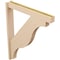 Ekena Millwork 5 1/2-in W x 38-in D x 46-in H Funston Block Rough Cedar Woodgrain TimberThane Outlooker, Primed Tan OUTUR055X38X46FST44RCPR - alternate 4
